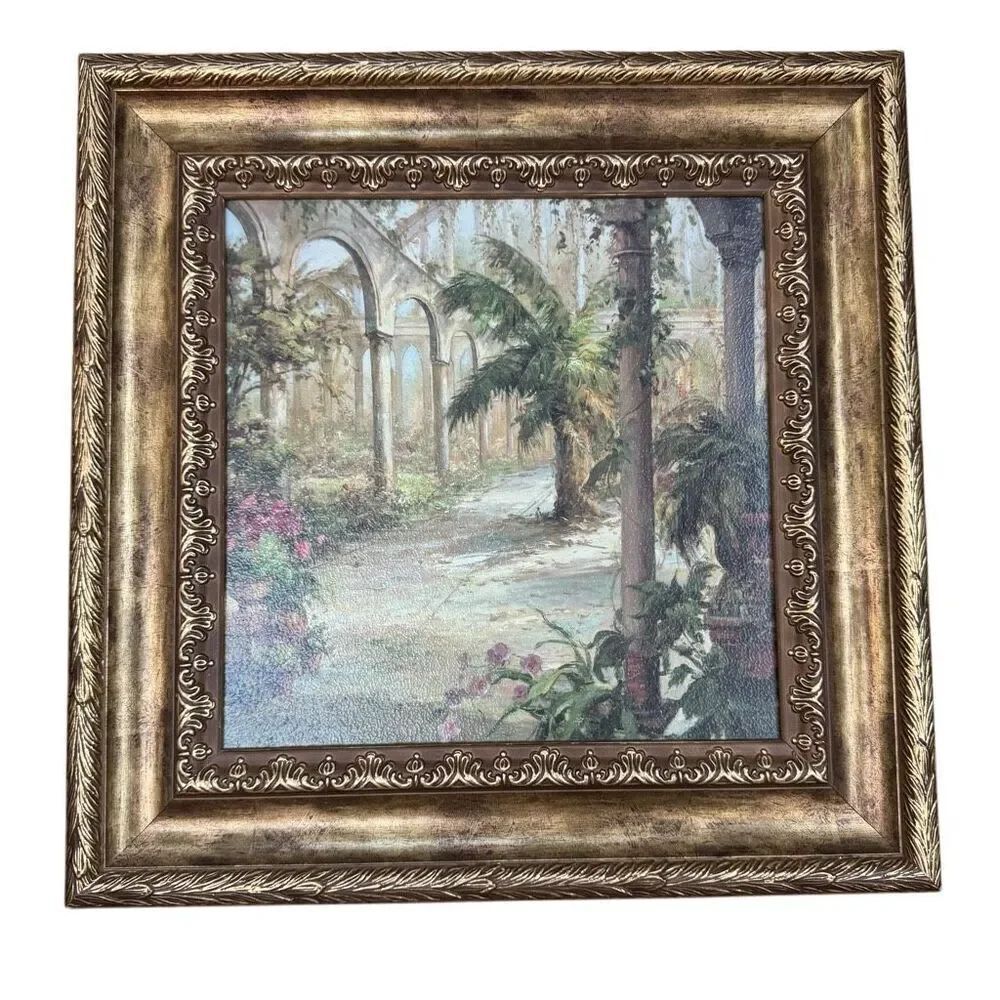 Inner Courtyard by Wei Haibin Cubana & Co exclusively for Kirklands painting